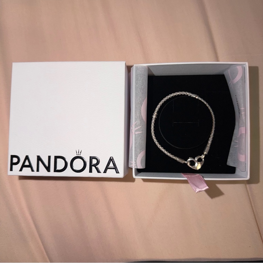 Pandora Moments Studded Chain Bracelet